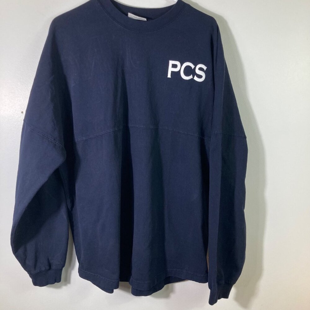 Womens Spirit Jersey Shirt Providence Christian PCS Navy‎ XL